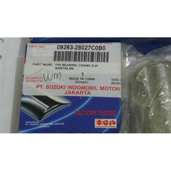 STANG SEHER THUNDER 125 ORIGINAL SGP KOMPLIT