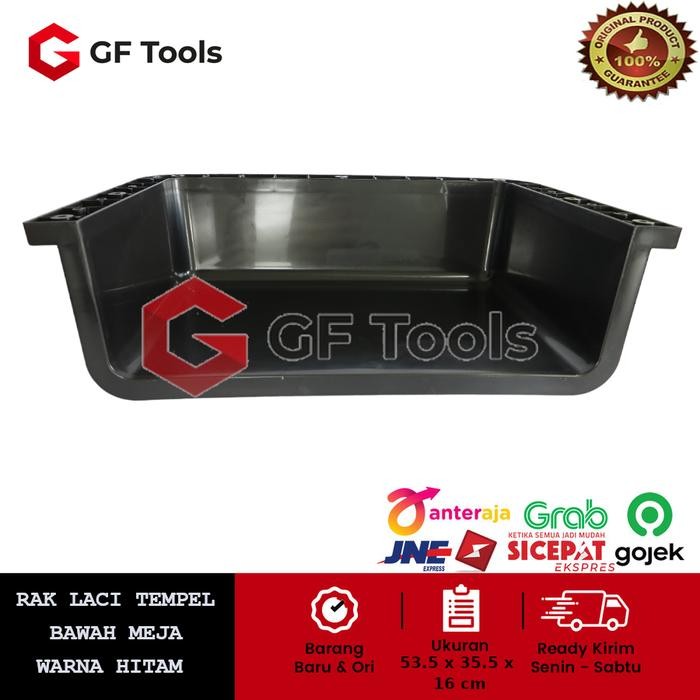 SRIY Kotak Rak Tempel Laci Bawah Penyimpanan Meja Belajar Meja Sekolah Plastic Drawer