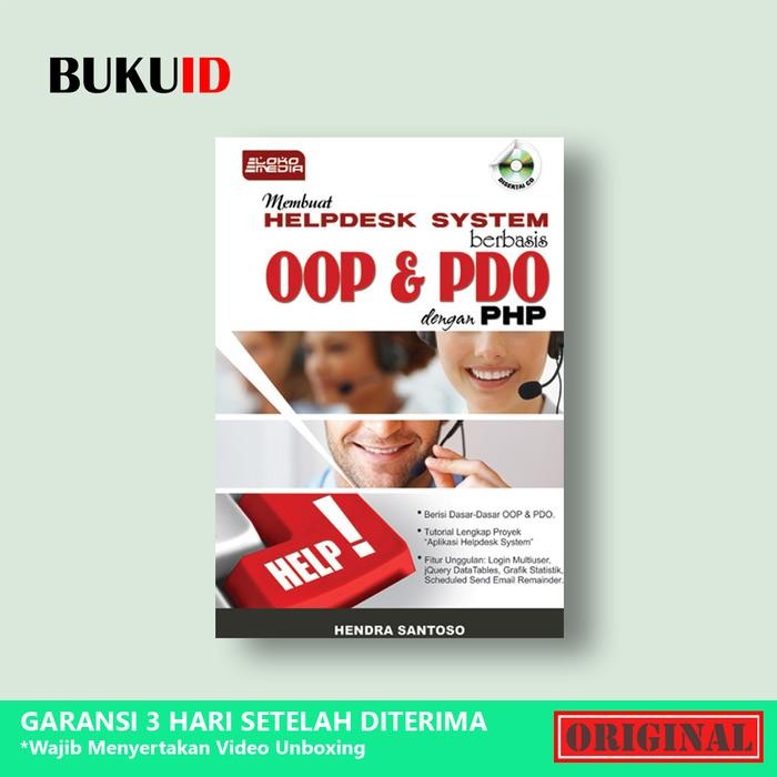 

Buku Membuat Helpdesk System Berbasis OOP dan PDO dengan PHP