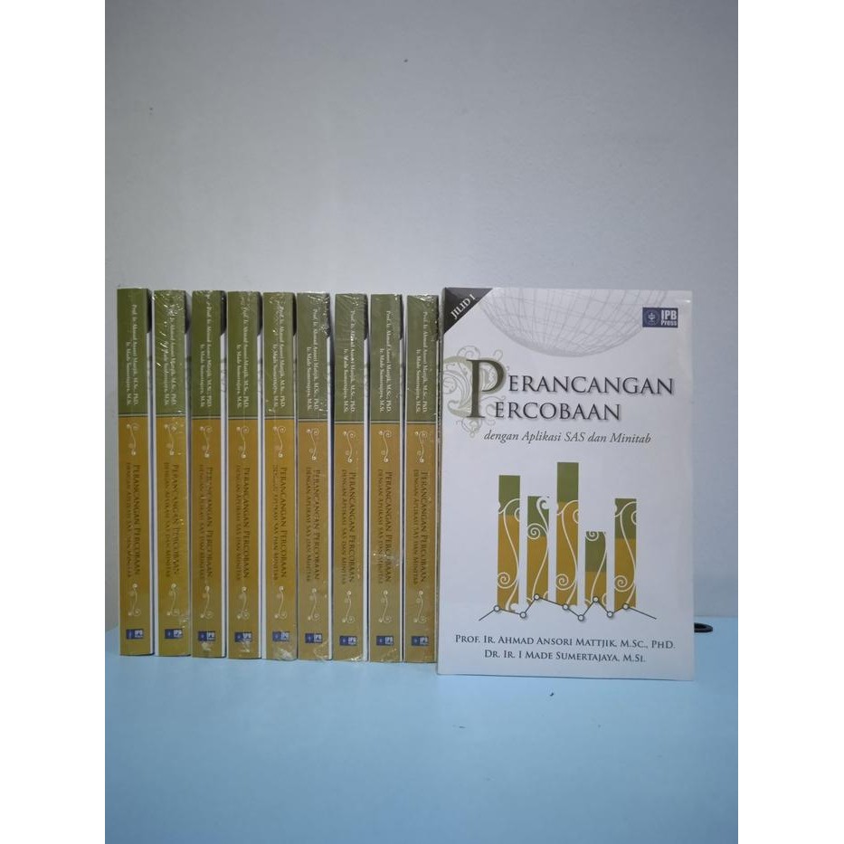 

Perancangan Percobaan dengan Aplikasi SAS dan Minitab (ASLI)