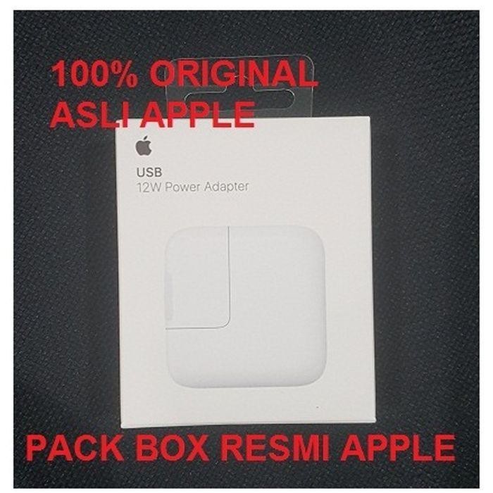 JUAL Charger Apple 12W Fast iPad iPhone 8 8+ 8 Plus 7+ 7 Plus Original Pack