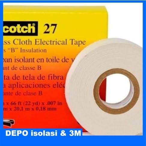 3M SCOTCH 27 3/4 GLASS CLOTH TAPE