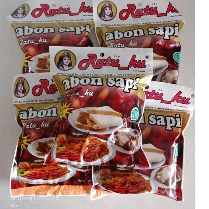 

Abon Sapi Ratu Ku 100 G/ 10 Pcs Camilan Makanan