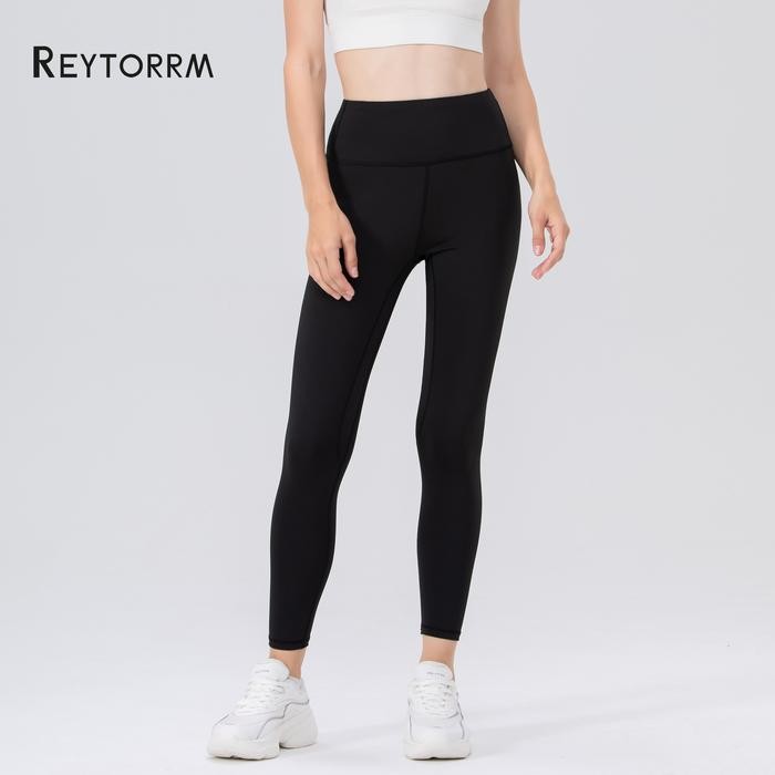 FH9S Reytorrm Legging Celana Olahraga Wanita Hijab Sport High Waist Polos Yoga Pants Sport