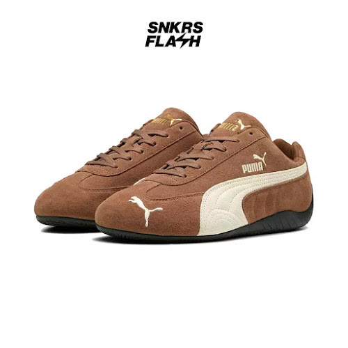 PUMA SPEEDCAT OG BROWN Sepatu Sneakers Unisex - 40632931 - Size 40.5