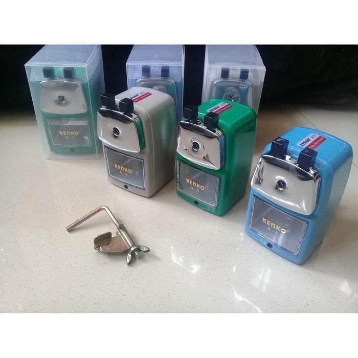 

Rautan Serutan Pencil Meja Sharpener Biig Table Plain - Kenko A-5