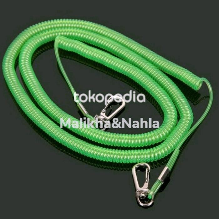 

Tali Lanyard Spiral Elastis Anti Hilang Multi Warna Untuk Memancing