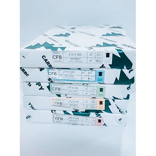 

Kertas Ncr Multi Copy Top Middle Bottom 3 Ply Folio F4 Isi 500 Lembar