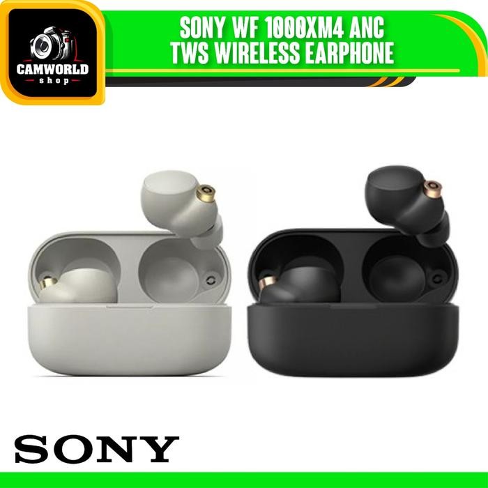 SONY WF-1000XM4 ANC TWS WIRELESS EARPHONE SONY HEADSET BLUETOOTH ORIGINAL TERLARIS