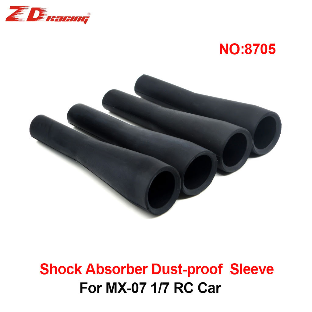 IMPORT 4Pcs/Set Shock Absorber Dust-proof Sleeve Shock Absorption Guard Cover for ZD Racing 1/7