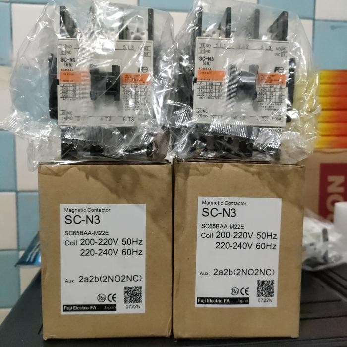 SC-N3 kontaktor fuji/ Contactor Fuji SC-N3 Original