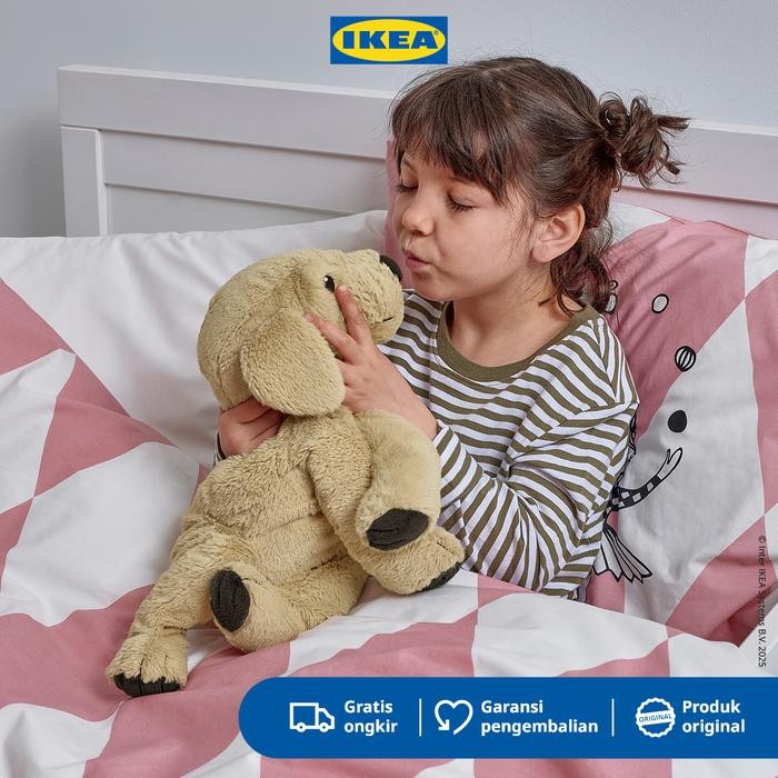 IKEA GOSIG Boneka Anjing Bahan Poliester 40 cm