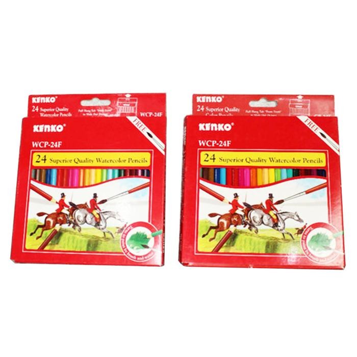 

Kenko 24 Superior Quality Watercolor Pencils WCP-24F
