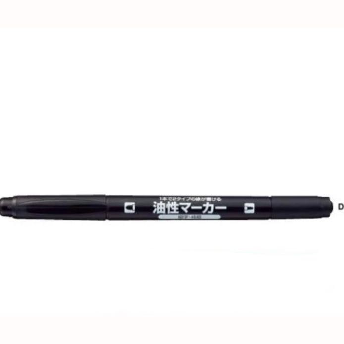 

Kokuyo Permanen Penanda Daur Ulang Resin Twin Fine 0,8+0,5mm PM-41