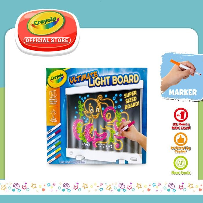 

Crayola ultimate light board Papan Gambar