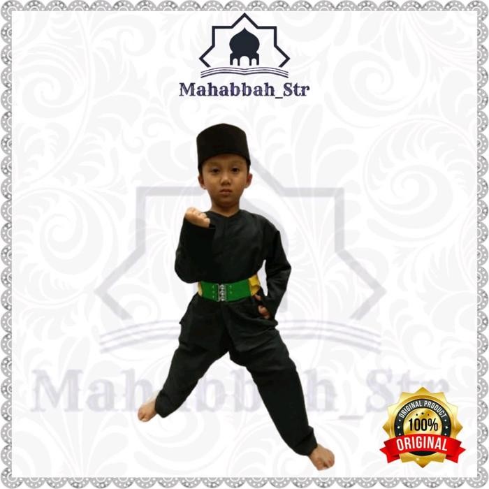 BAJU PANGSI TERLENGKAP SETELAN SABUK PAKAIAN ADAT