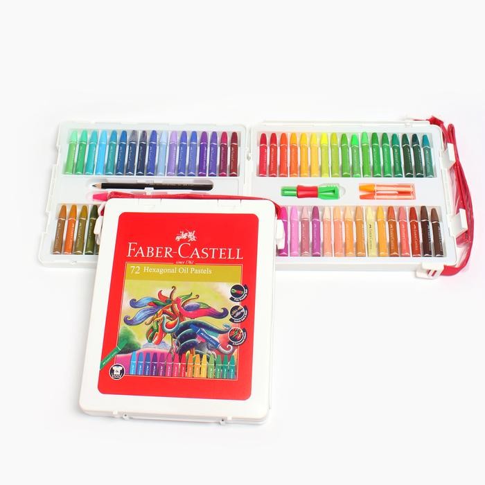 

Faber Castell Crayon Minyak/ Crayon Oil Pastel 72 warna [ SET ]
