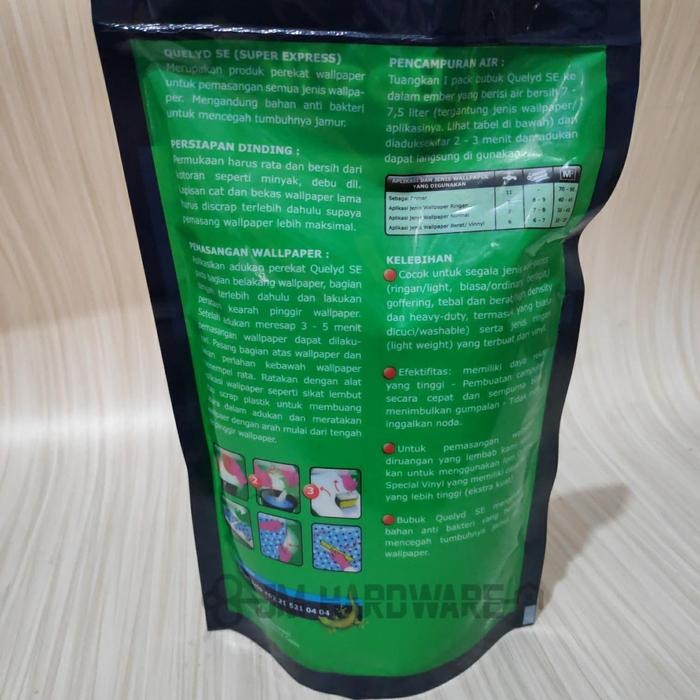 Lem wallpaper dinding Quelyd bostik