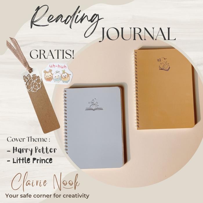 

TUMI Clairie Nook Reading Journal / Journaling Diary Planner / Journal