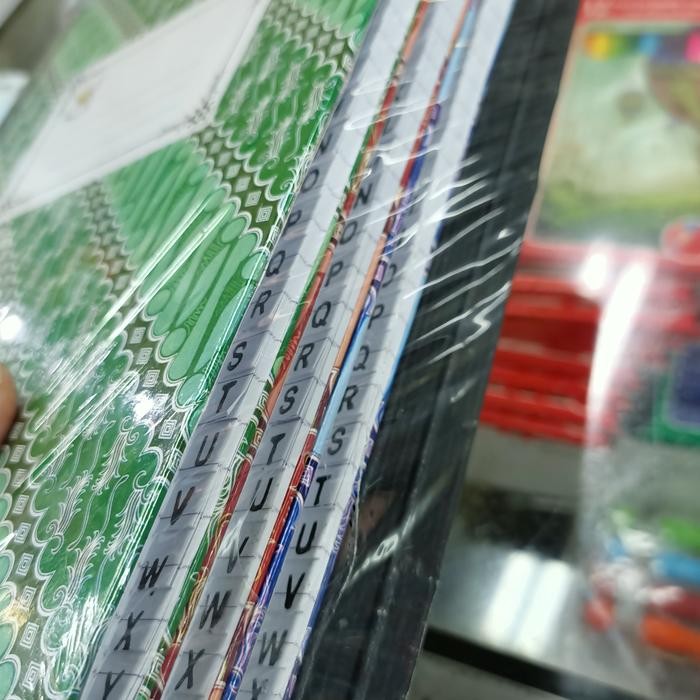 

TUMI Buku Tulis Abjad Quarto A Sd Z Hard Cover 100 Index Abcd Sd Z / Pcs