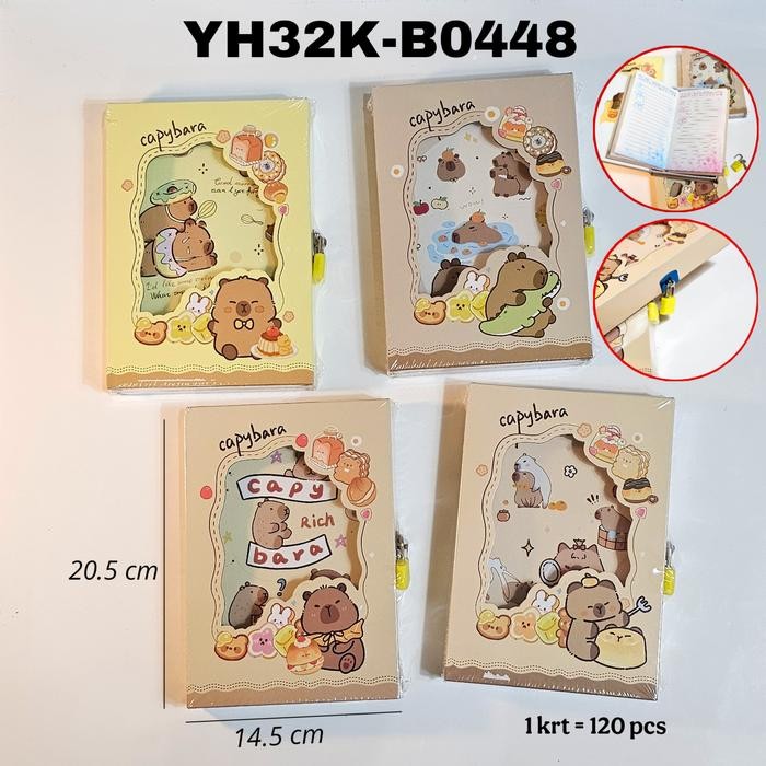 

TUMI Sos Diary (L) 32K / Buku Diary Dus / Diary Kunci