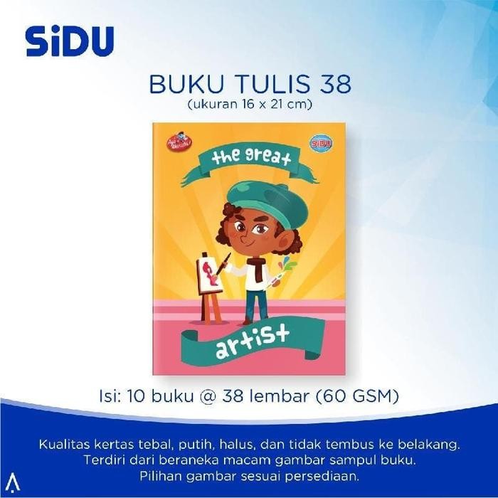 

TUMI Sidu Buku Tulis Sinar Dunia Student Writing Book 38 Lembar Isi 10 Buku