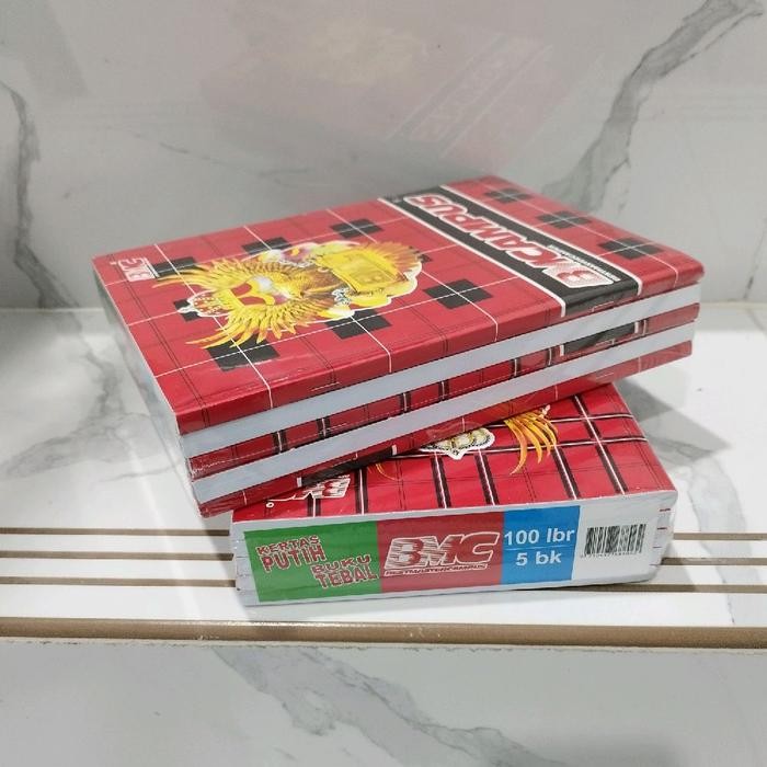 

I77W Buku Tulis Panjang, Bmcampus, Isi 100 Lembar, 1 Pack 5 Buku Stationery