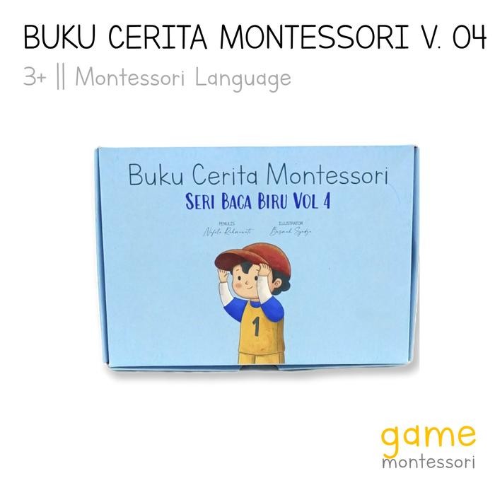 

Montessori Language Buku Cerita Montessori Seri Merah Muda Vol 1