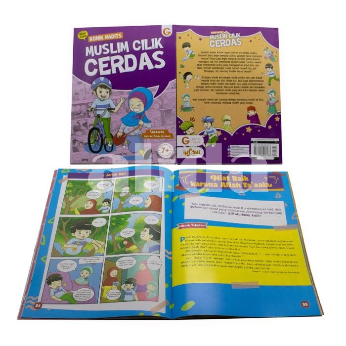 

Komik anak islam - Komik Hadits Muslim Cilik Cerdas Buku cerita anak GIP