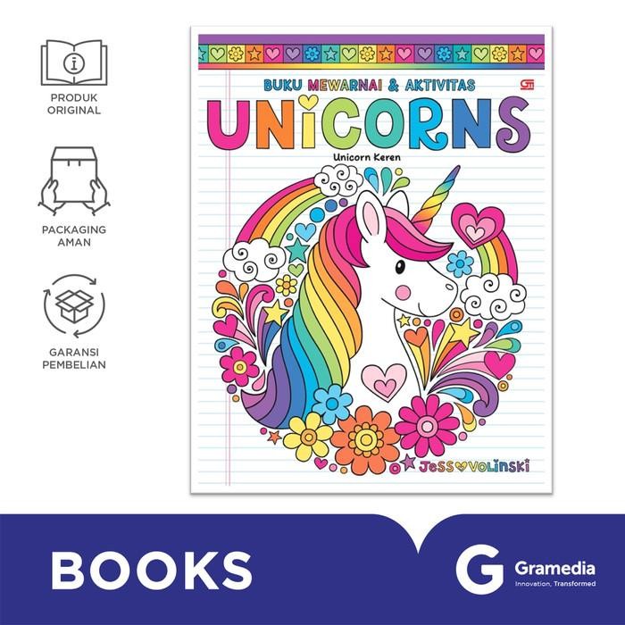 

Buku Mewarnai & Aktivitas: Unicorn Keren