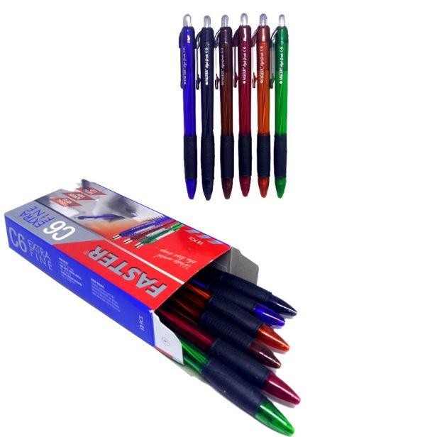 

I77W Termurah !! Pulpen Faster C6 Per Box Lusin
