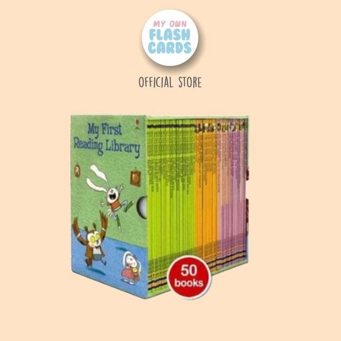 

My First Reading Library Set of 50 Books Usborne - Buku Import Anak English Edukasi