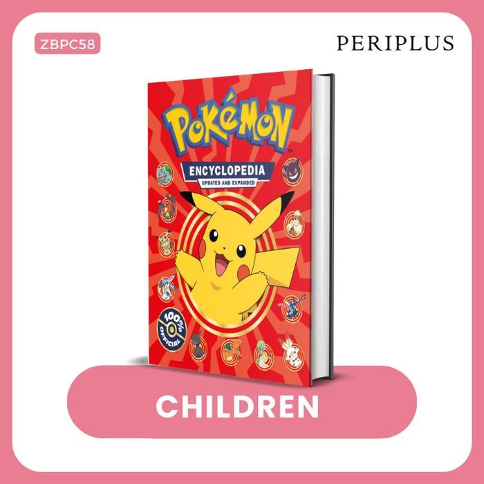 

Pokemon Encyclopedia Updated and Expanded - 9780008535483