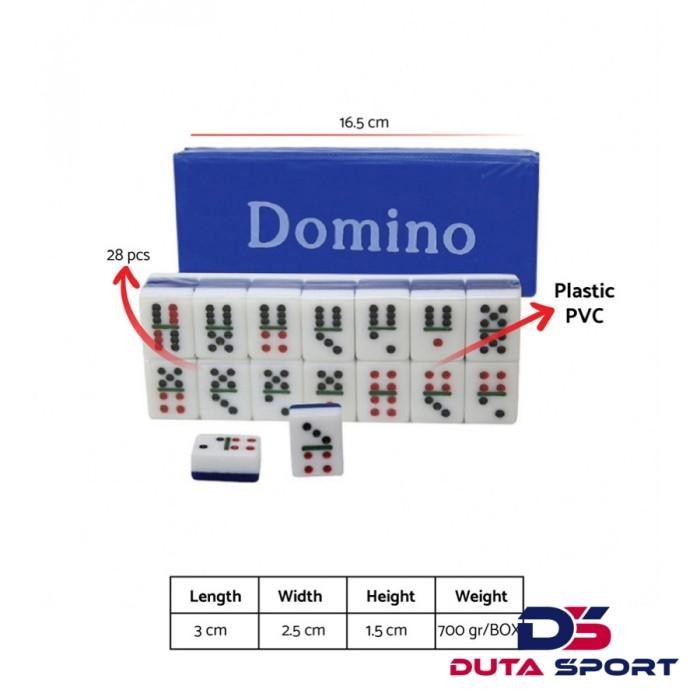 Batu Domino Tebal + Tas ROX 5212 Original