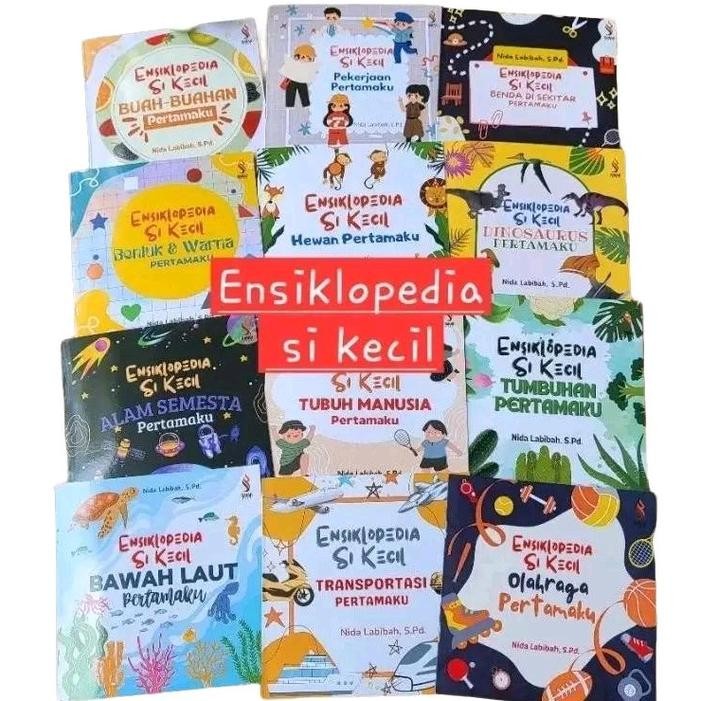 

Ensiklopedia si kecil ( 1 paket isi 12 buku )