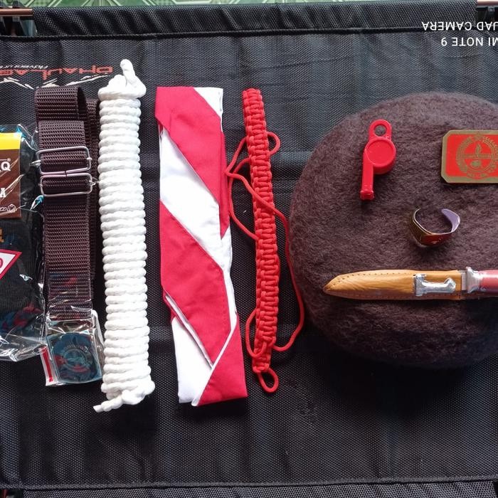 

I77W Paket Peralatan Pramuka Sd Putra Kelas 4-6 Pengalang Terdiri Dari 10 Barang - Fashion