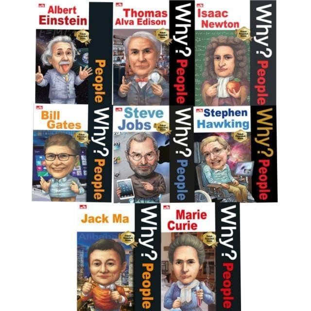 

Buku Why People Einstain Bill Gates Warren Buffett Stephen Hawking