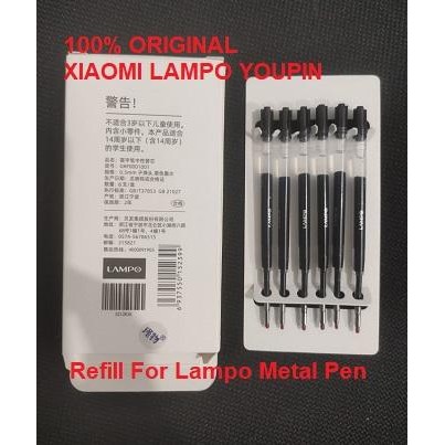

I77W Asli Xiaomi Refill For Lampo Metal Pen Original Isi 3Pc