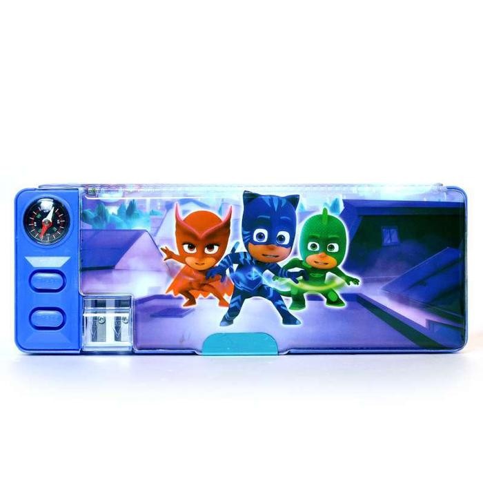 

I77W Pj Masks Tempat Pensil Anak Original Magnetic Pencil Box Pm-Xs9780