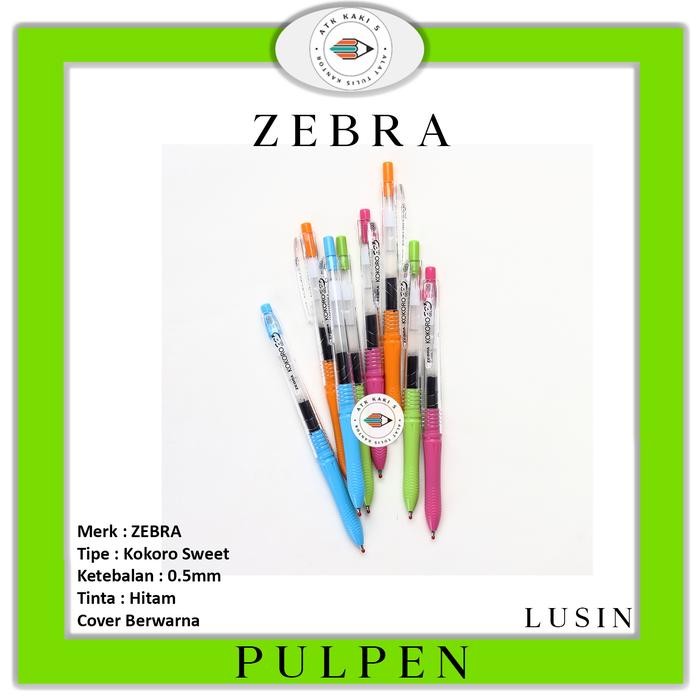 

X689 Pulpen Zebra Kokoro Sweet Uk. 0.5 [Perlusin]