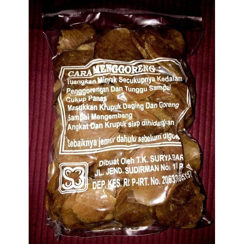 

Sale!! Krupuk Daging Sapi Khas Pati (Krupuk Bakso) Mentah