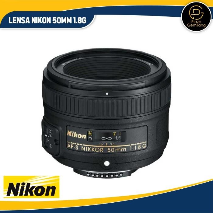 LENSA NIKON AF-S NIKKOR 50MM F1.8G / Nikon 50mm 1.8G