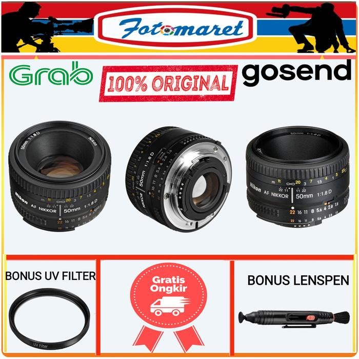 NIKON AF 50MM F/1.8 D/LENSA NIKON 50MM F/1.8 D/NIKON AF 50MM F1.8 D
