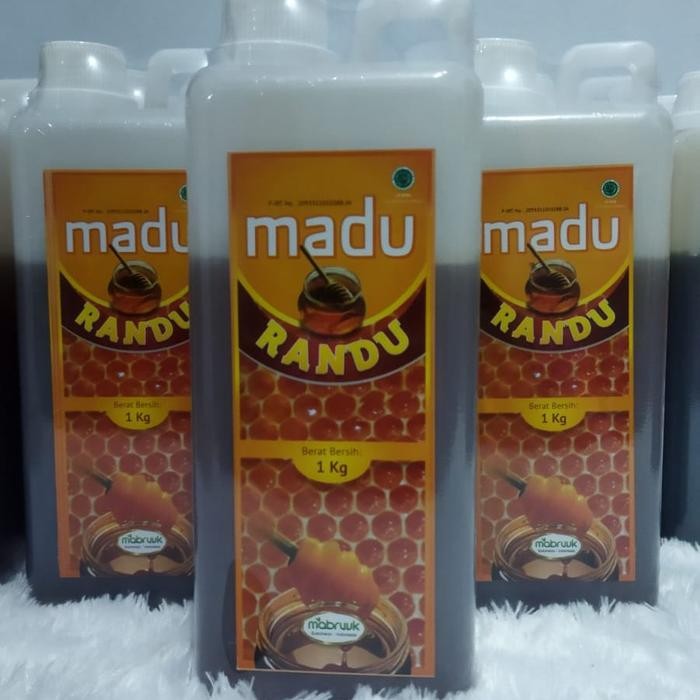 

Madu Murni Bunga Randu 1 kg Madu Randu Mabruuk