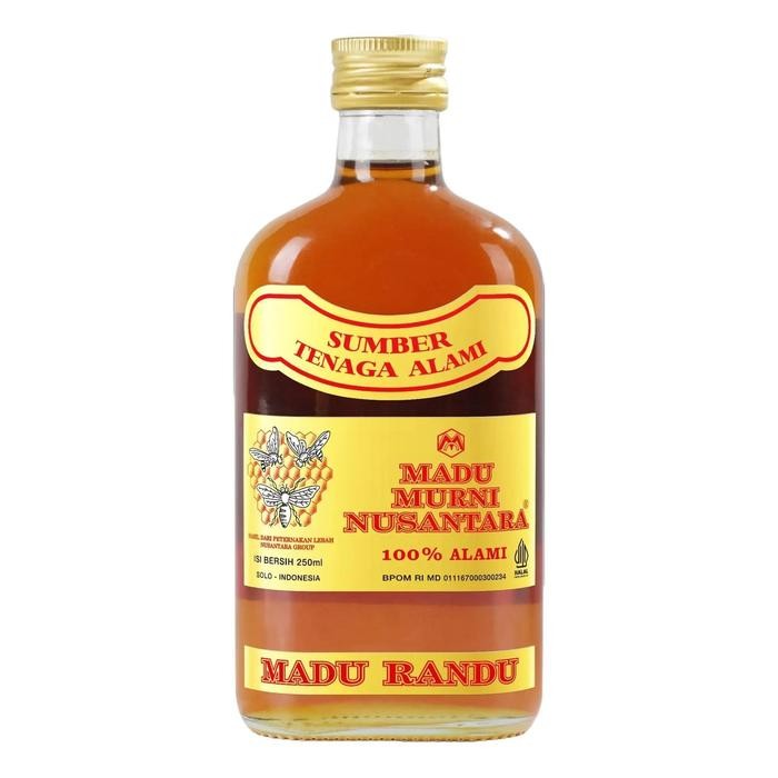 

Madu Nusantara Murni 250 ml Madu Randu Nusantara 100% Madu Murni 250ml Botol Kaca Honey Herbal untuk