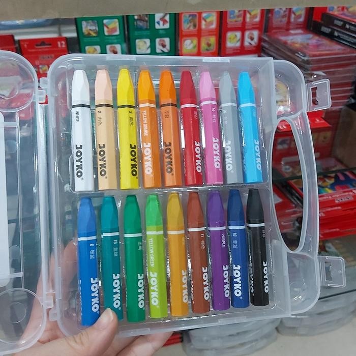 

Crayon Joyko 18 warna