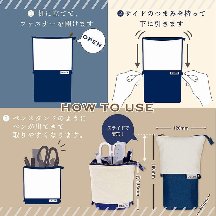 

Sun-Star Delde Pencil Case Pen Stand Tempat Pensil Kotak Pensil