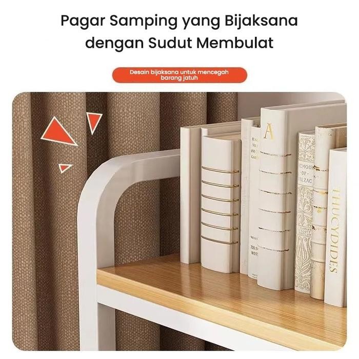 

Rak Desktop Storage Rak Buku Tempat Buku Rak Polaroid Rak Meja Stationery Rak Organizer Desktop Desk