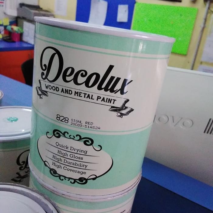 

Cat Minyak Decolux 828 Signal Red