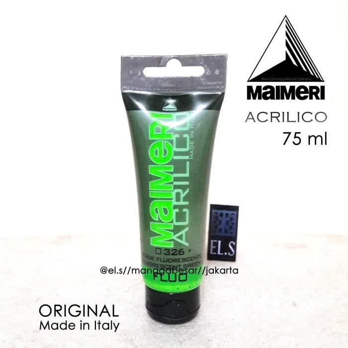 

Maimeri Acrilico - Fluorescent Green 75 Ml ( Cat Acrylic )